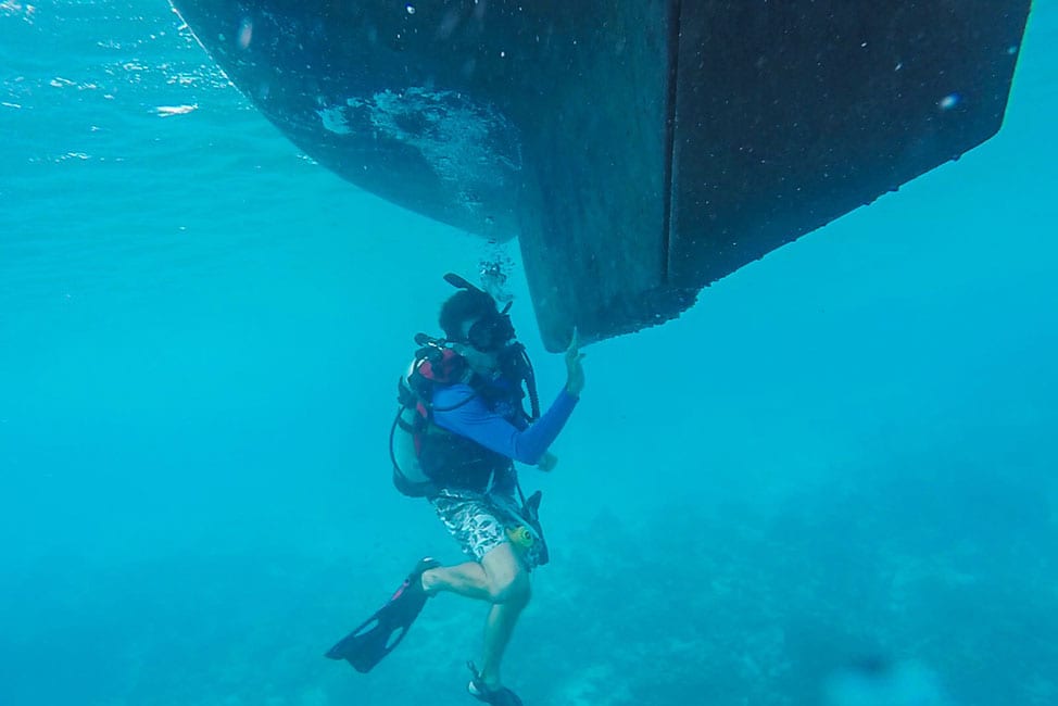 Trabajos subacuáticos